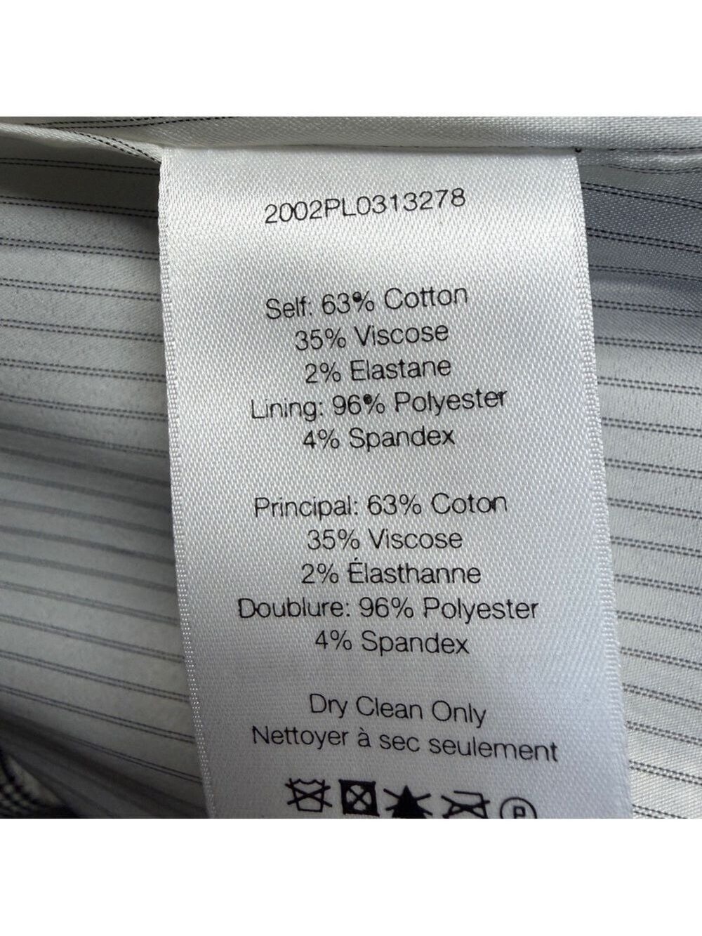 Veronica Beard NWT Twain Pencil Skirt Women's Gray Check Size 6 - Picture 8 of 16
